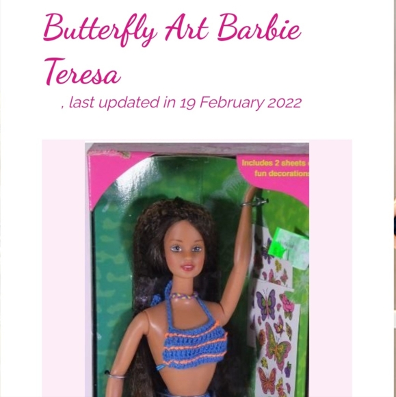 BARBIE TERESA PRINCESS EUR 55,00 - FR